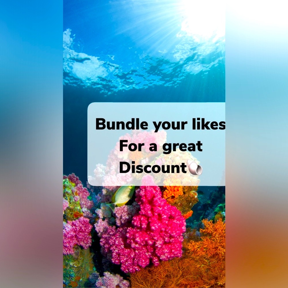 Bundle your likes to get surprise discount!